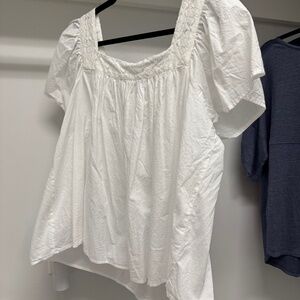 Caslon 100% Cotton Blouse (new)